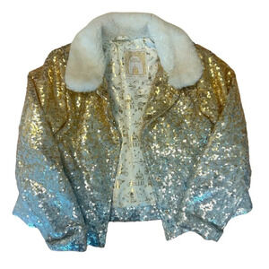 Disney little princess sequin coat  5/6 mint condition- so cute!
